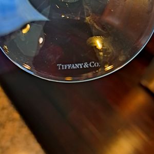 Authentic Tiffany and Co. Wine Glasses